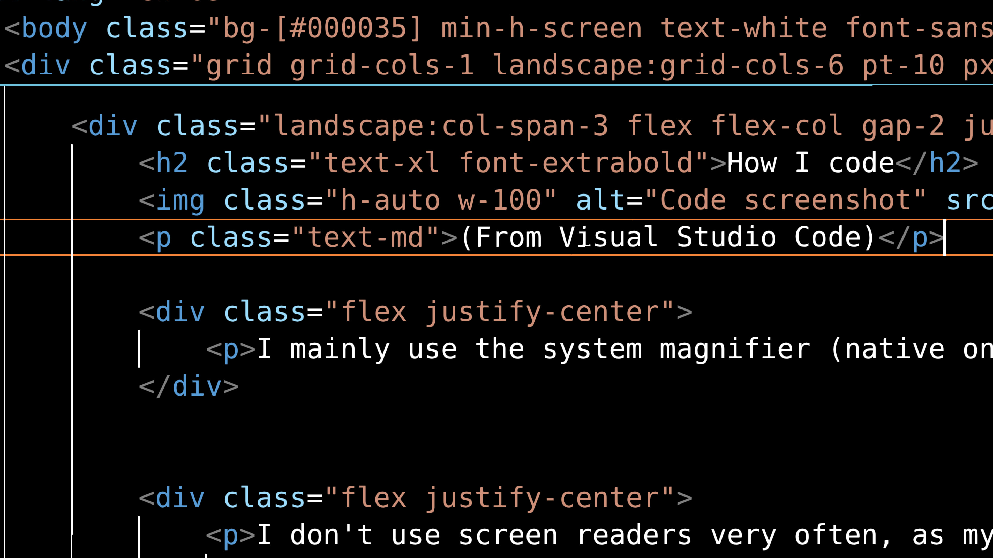 Code screenshot